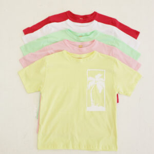 Remera Manga Corta Oversize ISLAND Niña