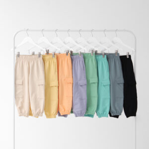 Jogging Cargo con Elastico Rustico Bebe