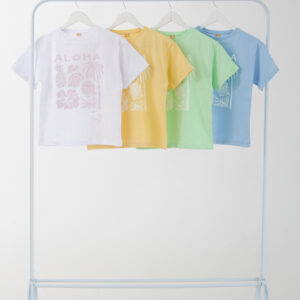 Remera Manga Corta Niña Surtido OFERTA