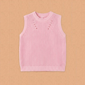 Chaleco Lana Calado Beba