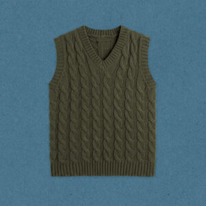 Chaleco Lana Trenza Niño