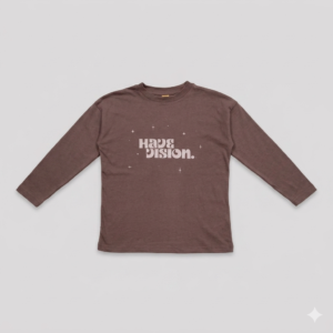 Remera Manga Larga Oversize VISION Niña