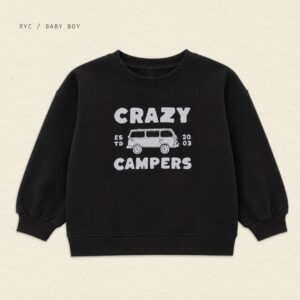Buzo con Cuello Redondo Frizado CRAZY Bebe