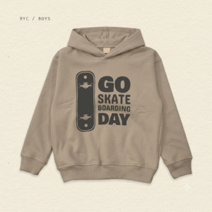 Buzo con Capucha Frizado GO SKATE Niño