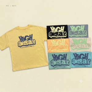 Remera Manga Corta CONTRAST Niño