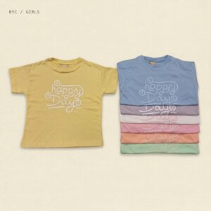 Remera Manga Corta HAPPY DAY Beba