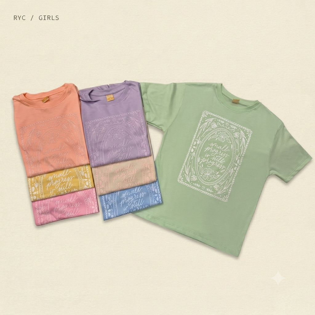 remeraOverPROGRESS Niña1