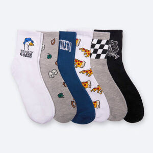 Art. 402E - 1/3 Caña Morley Estampado Hombre (12 PARES)