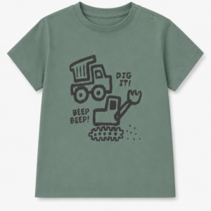 Remera Manga Corta DIG IT Bebe